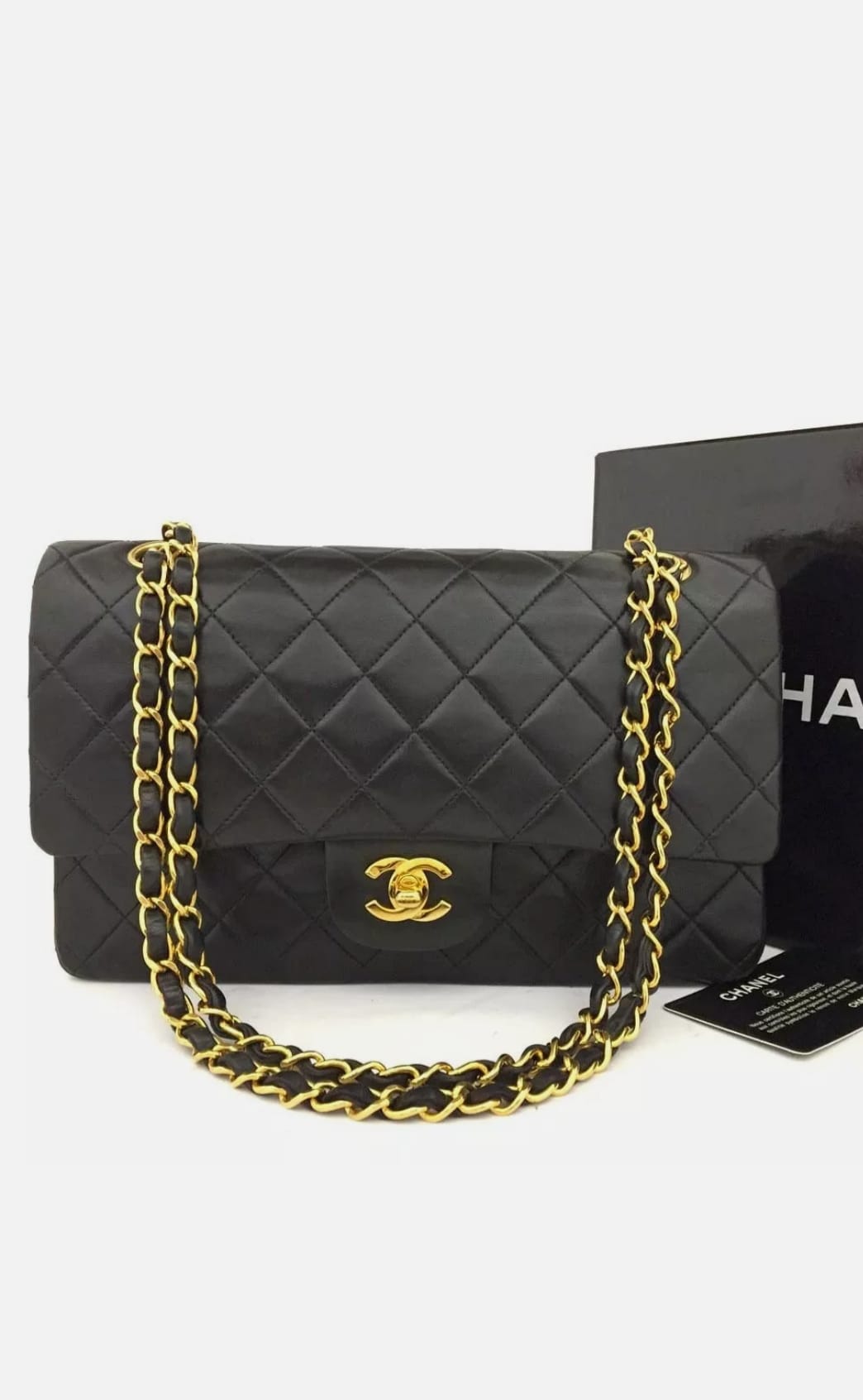 chanel classic black